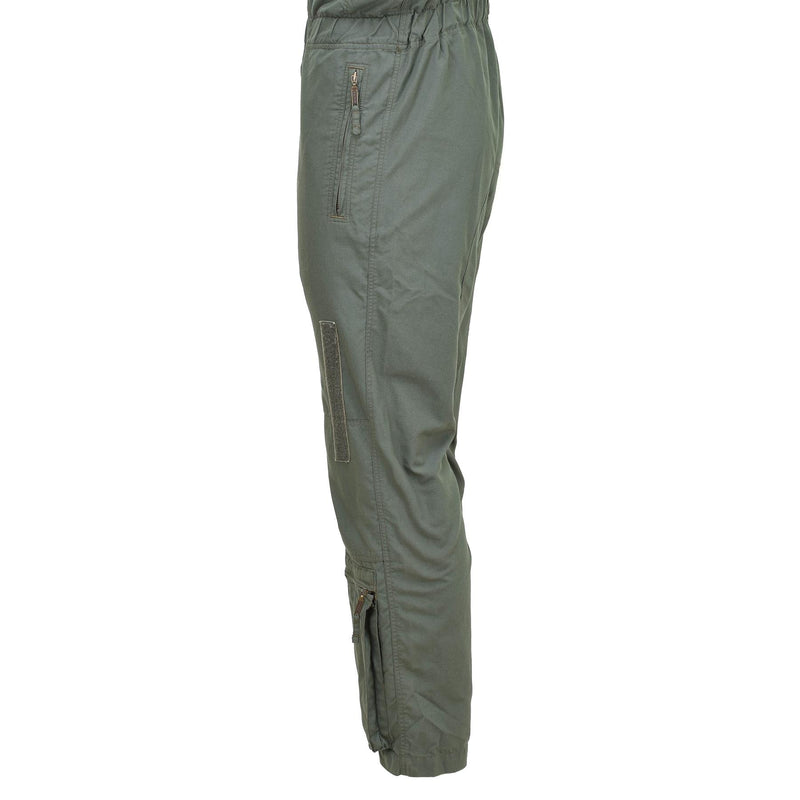 Original tjeckiska arméhaklappar flambeständiga aramid militära överskottsbyxor