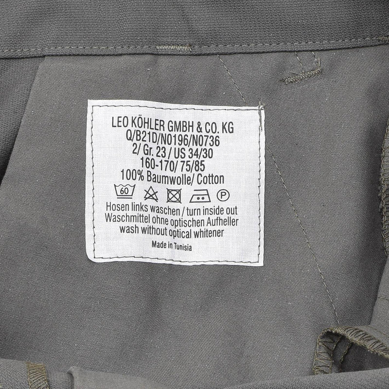 Leo Kohler Field Pants Combat Military Troops Lastbyxor Bomullsfast oliv