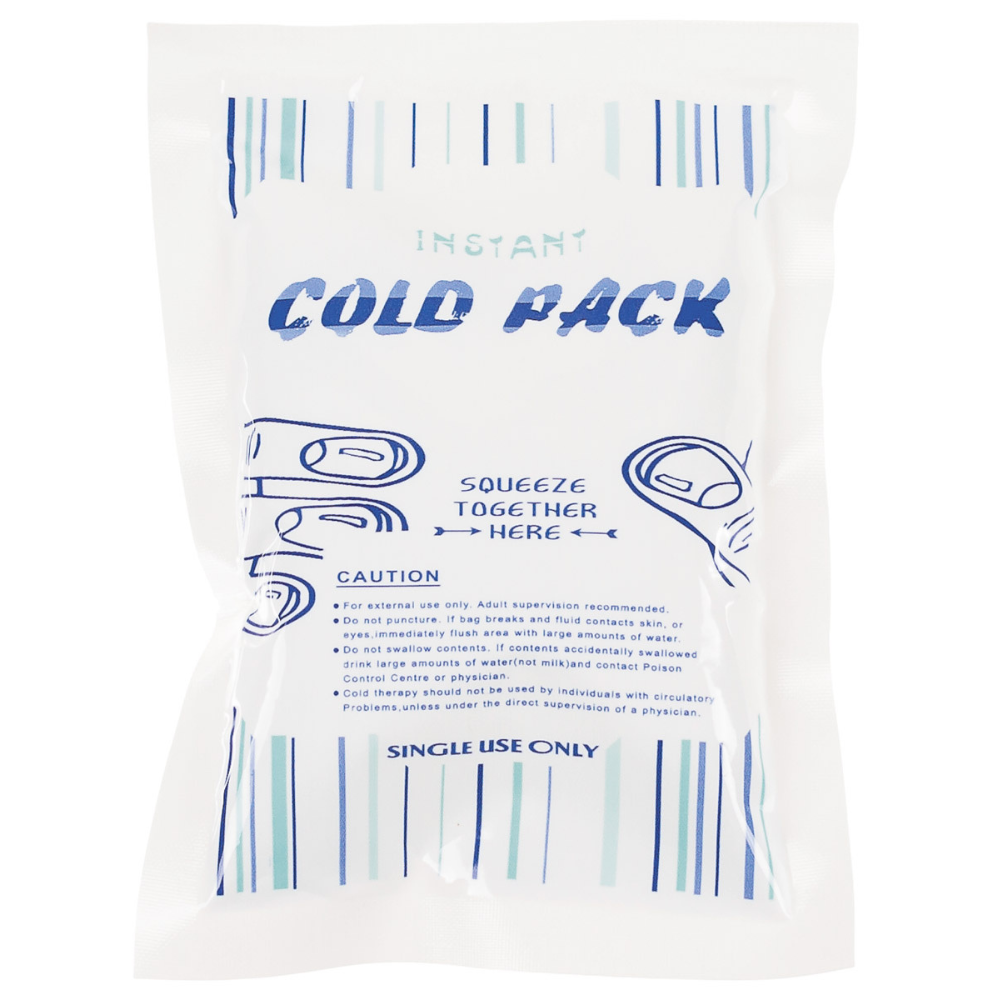 MFH Instant Cold Pack 100 g Första hjälpen Kylpaket för engångsbruk Utomhusresor