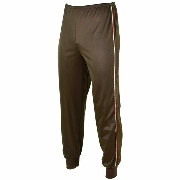 Äkta italienska arméträningssuitbyxor Militära sportvintage botten