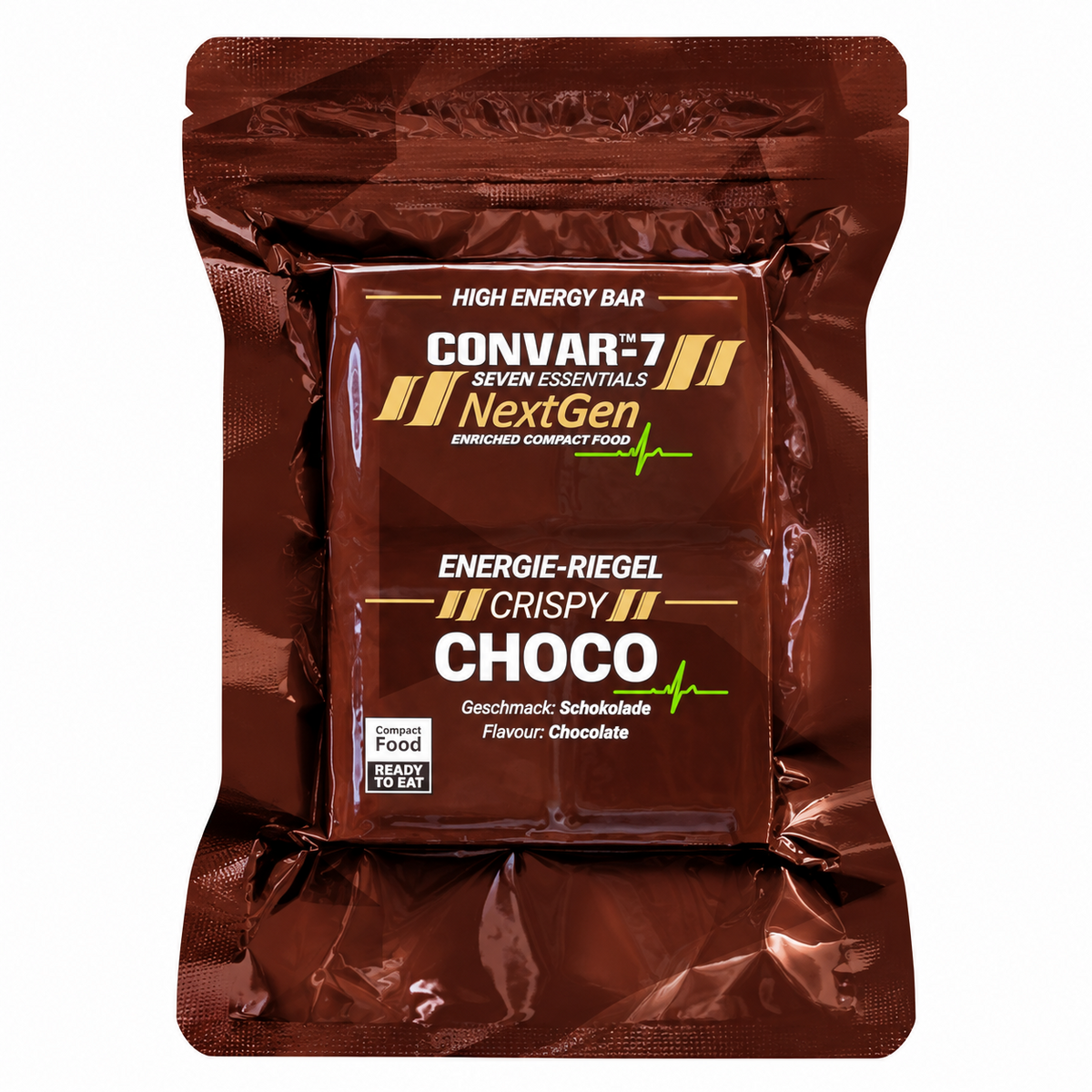 CONVAR-7 NextGen Energy Bar 120g Long Life Emergency Food Olika smaker