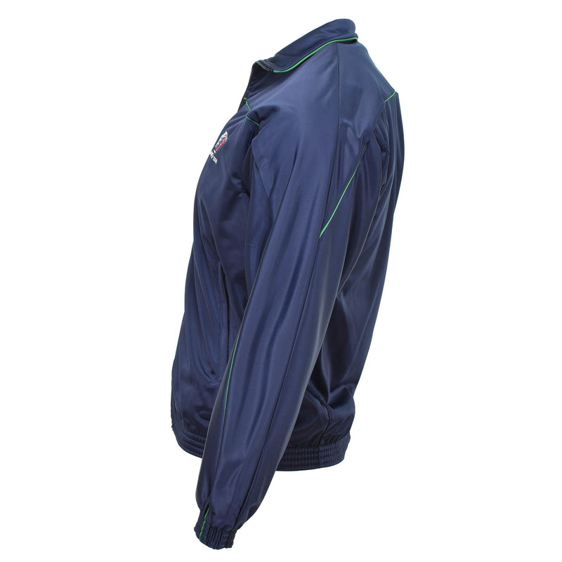 Original French Army Tracksuit Sports Jacket ActiveWear Suit Top Blue Shirt Ny