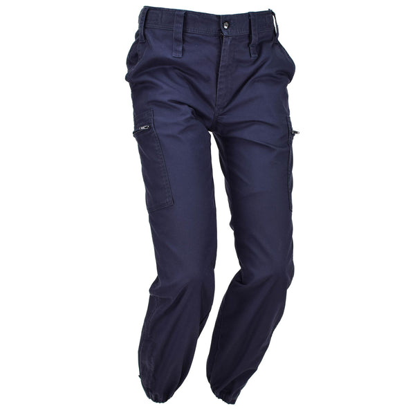 Genuine Dutch army pants combat military tactical mission trousers blue - GoMilitar