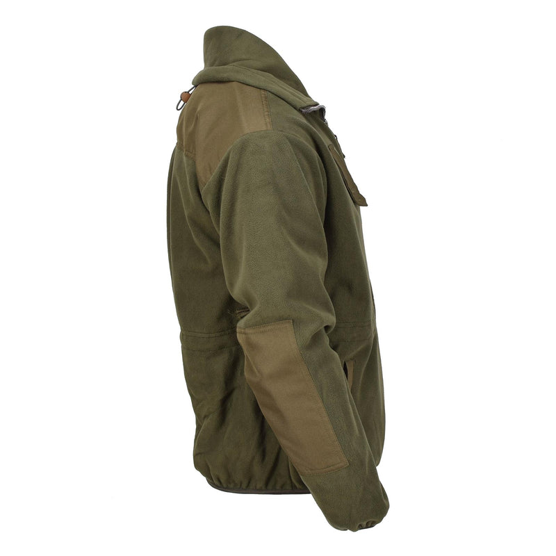 Blochl märke österrikisk militär stil fleece jacka hög hals full zip andas