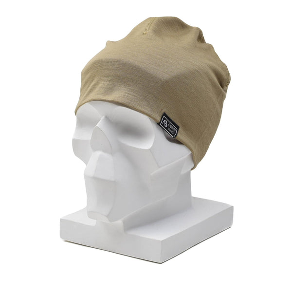 A.Blochl Merino Wool Beanie Sports utomhus huvudbonader med andningsskåp cap coyote