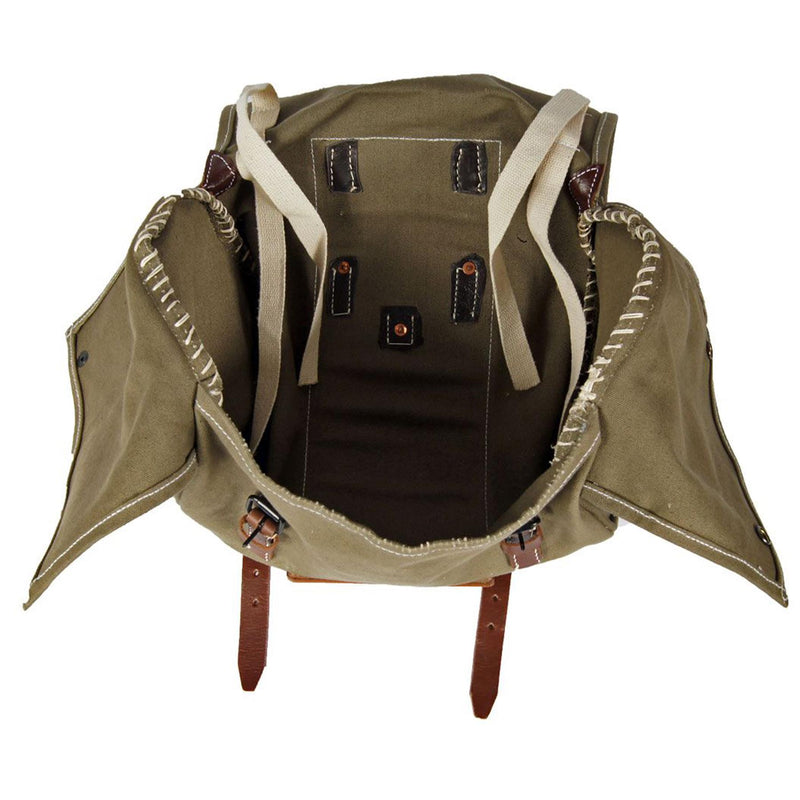 Original Swiss Army Mil-Tec Cycle Bikepack Polyester Travel Outdoor Bag Olive