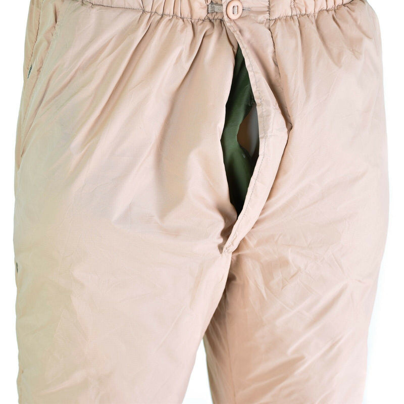 British Army Reversible Pants Thermal Green Khaki Cold Weather Trousers Softie