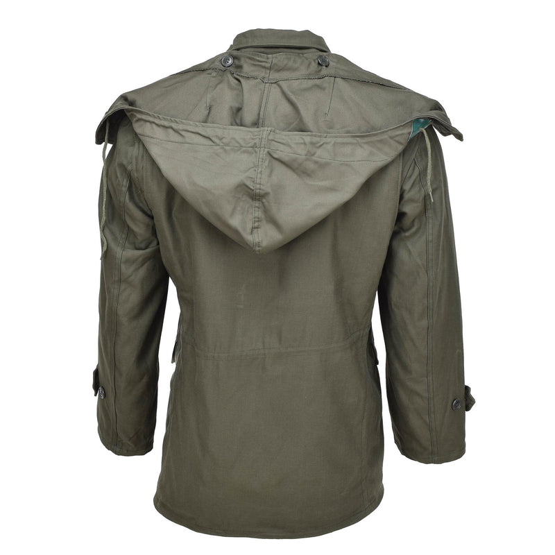 Äkta grekiska militär M65 Field Jacket USA Typ Olive Army Uniform Surplus New