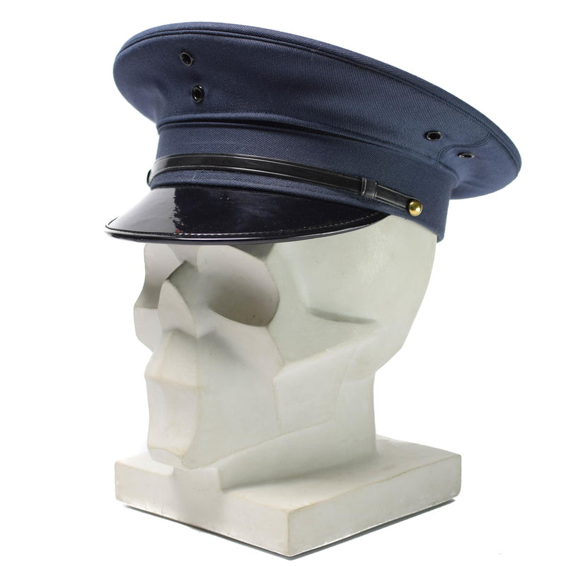 Original koreansk armé officer Visor toppade mössvakt hatt militäröverskott nytt