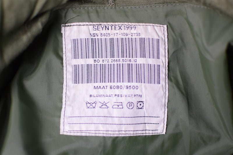 Äkta holländska arméjacka Combat DPM Goretex vattentät kamouflage överskott Parka