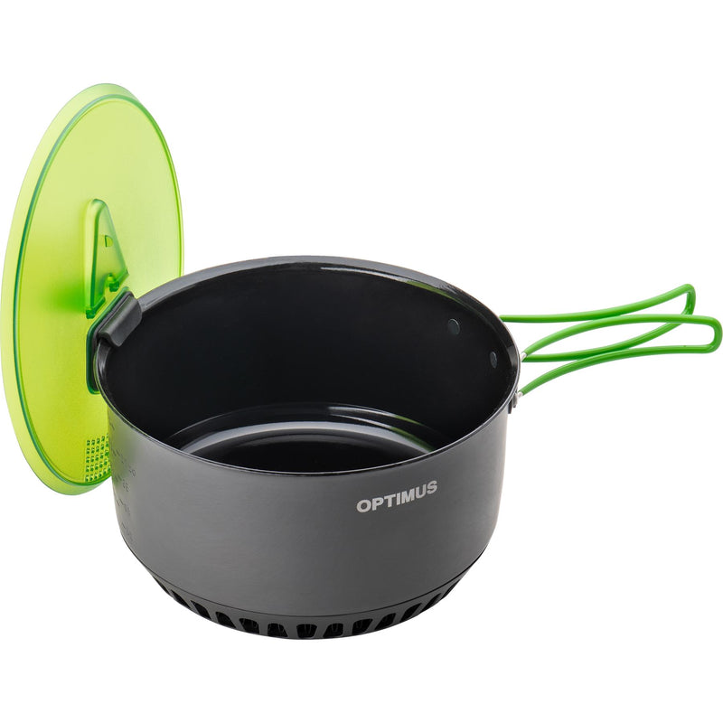 Optimus Terra Camp 4 Pot Set Cooking Non-Stick Camping Camper Outdoor Kit 7 Part