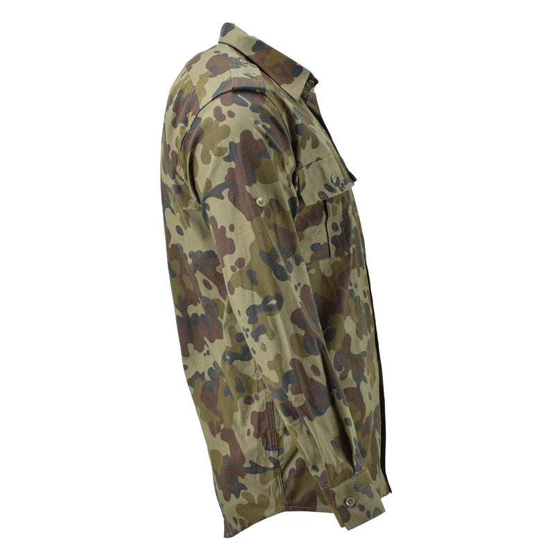 Original rumänska militära skjortor Lätt fält Uniform M94 Mozaic Camo