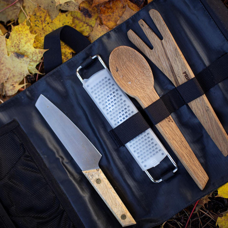 Primus Campfire Prep Set Outdoor Camping redskapsvandring Knivskedlaffel