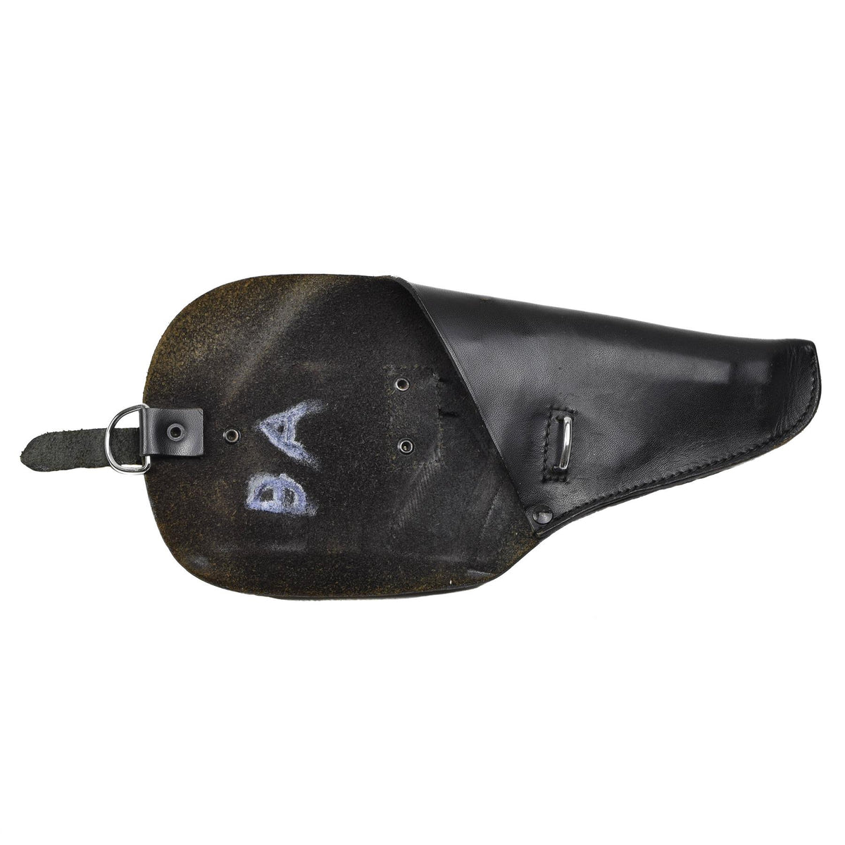 Original Italien Militär Pistol Black Leather Holster Gun Holder för Beretta Belt
