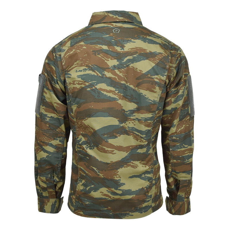 Pentagon ACU 2.0 Militärjacka Grekisk armé Lizard Camo Water Resistent Ripstop