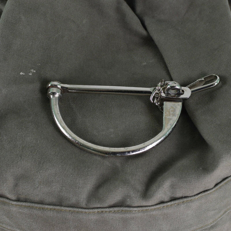 Äkta tyska arméhavsäcken Duffel Bag W axelremmar Stora W Lock Ryggsäck