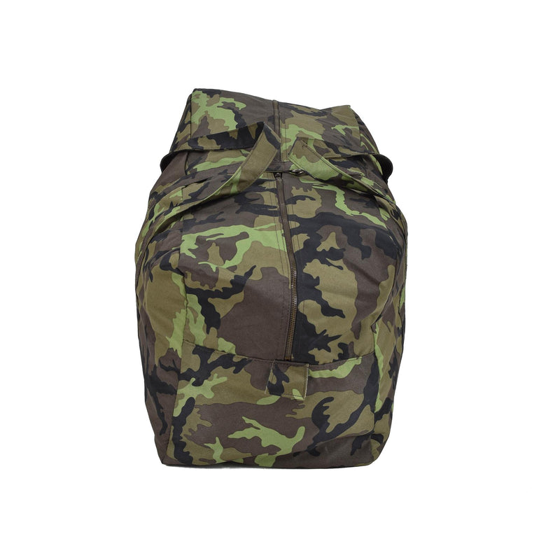 Original tjeckisk militär duffle -väska M95 Camo sportkläder väska rese handväska ny