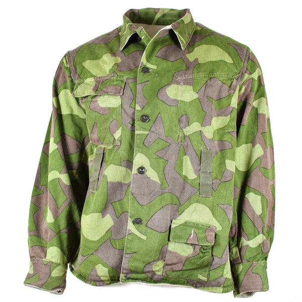 Original Finish Army Camo Uniform M-62 Reversible Suit Jacket Stora storlekar