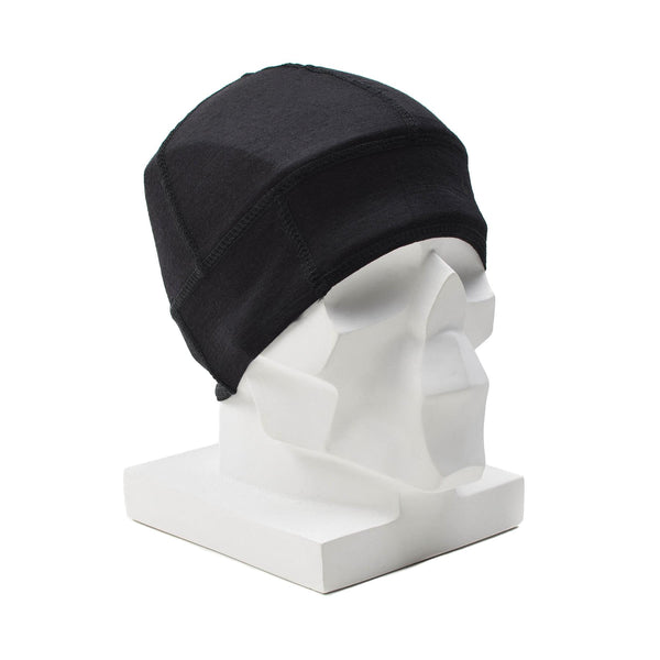 Blochl Brand Military Style Beanie Merino Wool Hateble Watch Hat Black New