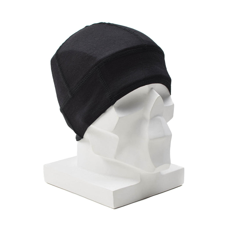Blochl Brand Military Style Beanie Merino Wool Hateble Watch Hat Black New