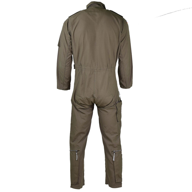 Äkta tyska armé oliv OD övergripande kostym Combat Tanker Coverall Jumpsuit Aramid