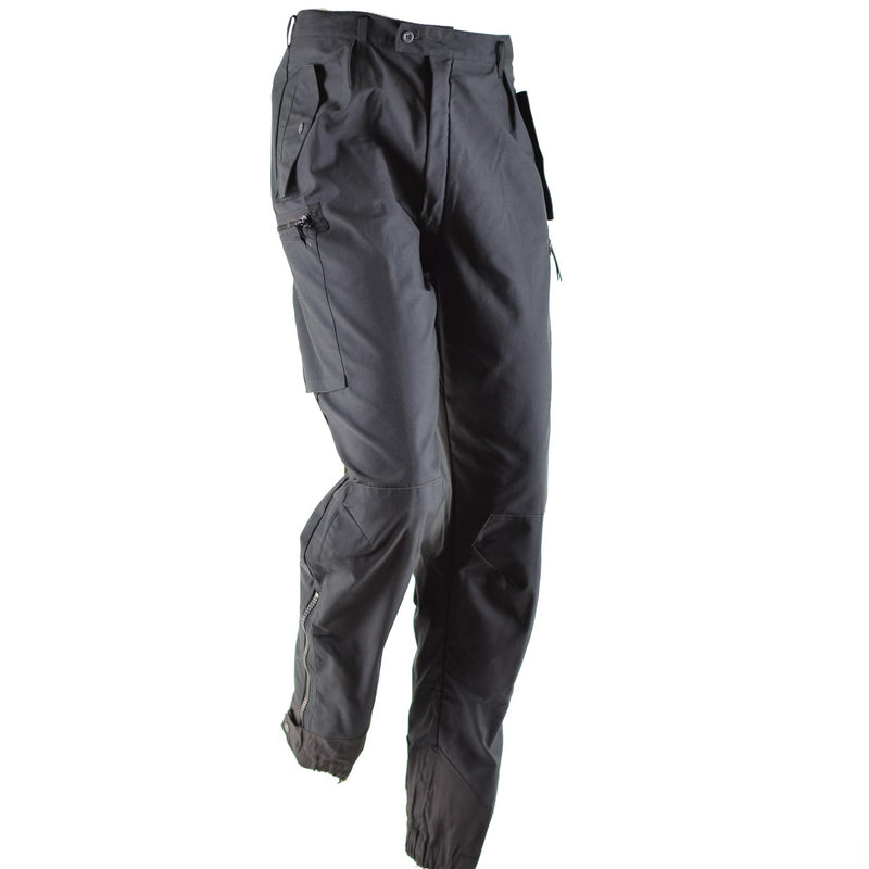 Original Swedish Army M90 Pants Black Field Combat Trousers Bdu New