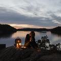 Primus EasyLight Gaslykta 490 Lumens Camping Vandring Utomhusglasljus