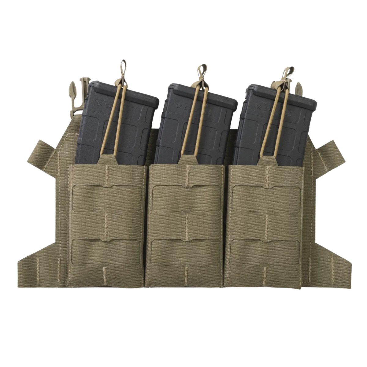 Direct Action Skelettiserad Triple 223 Flap Panel Magazine Pouch Woodland Camo