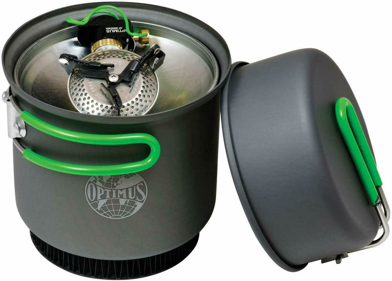 Optimus crux weekender han lagar system gas spis camping vandringsskogsbrännare