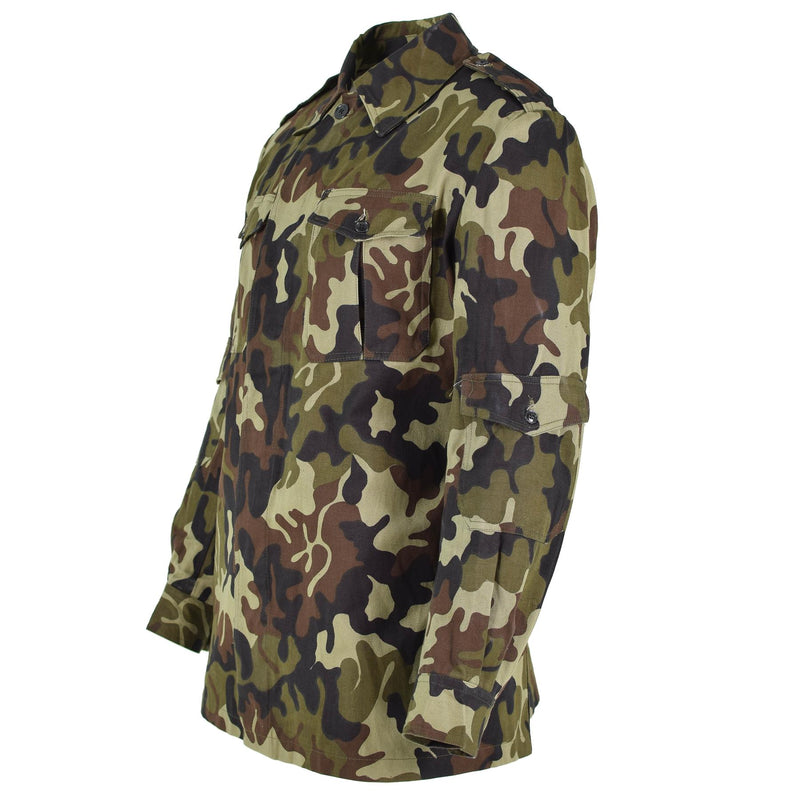 Original rumänska trupper fältjacka M93 Camo Leaf Bdu Parka militär fråga