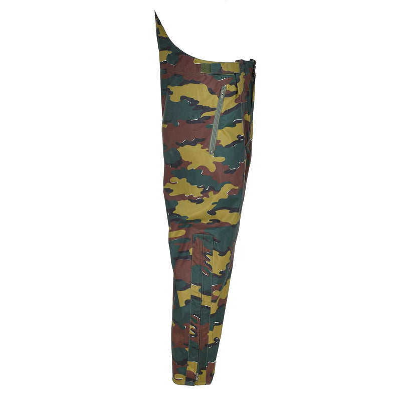 Original belgiska militära vattentäta byxor Jigsaw camo seyntex regnbyxor