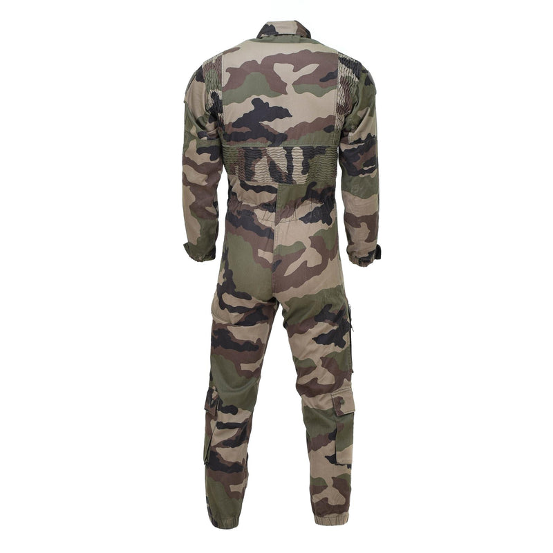 Äkta franska militära omslag Navy Mechanic Jumpsuit Roomy Fit Cce Camouflage