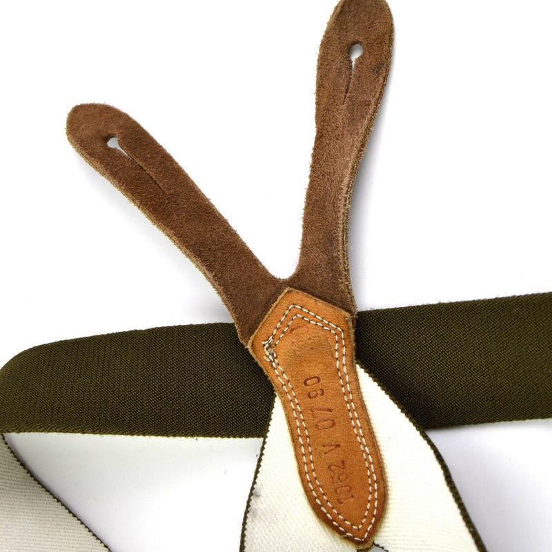 Original German Army Field Suspenders Byxor byxor hängslen hängslen