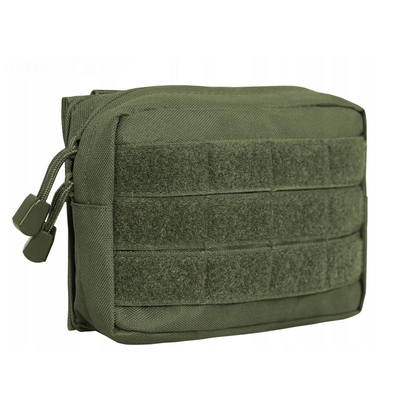 MIL-TEC Universal Belt Pouch Molle Modular Military Webbing Utility Bag Olive