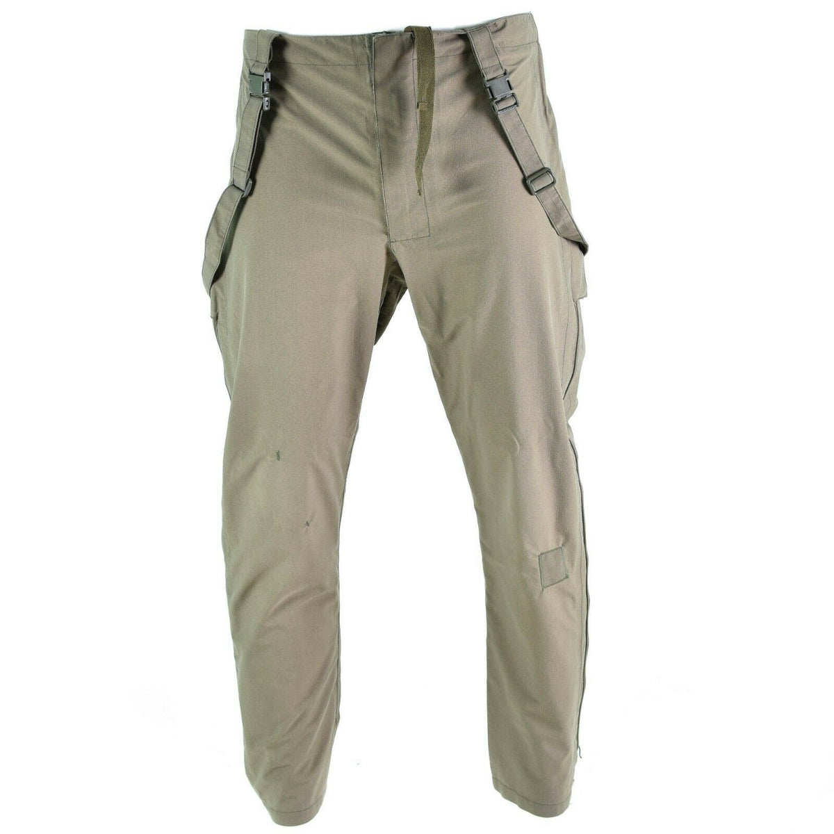 Original österrikisk armé Gore-Tex vattentät överdragsbyxa Överskott Olive OD