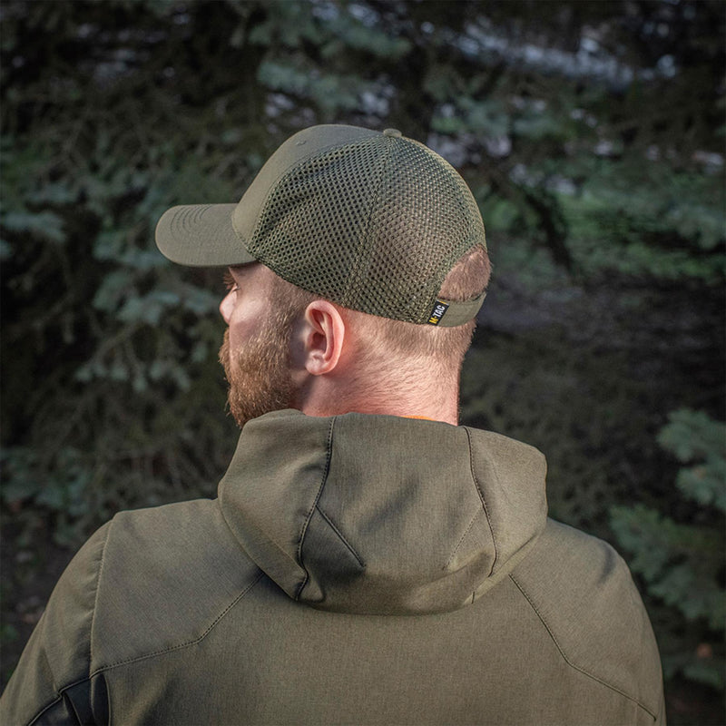 M-TAC Militärstil Baseball Cap Tactical Hat Lightweight Mesh Foldbar Olive