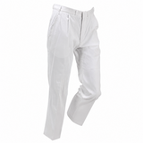 Original tysk militär marin klänning Byxor Formell Service Uniform Vit
