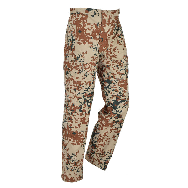 Original Danish Army M84 Desert Camo Waterproof Rain Pants Field byxor Ny