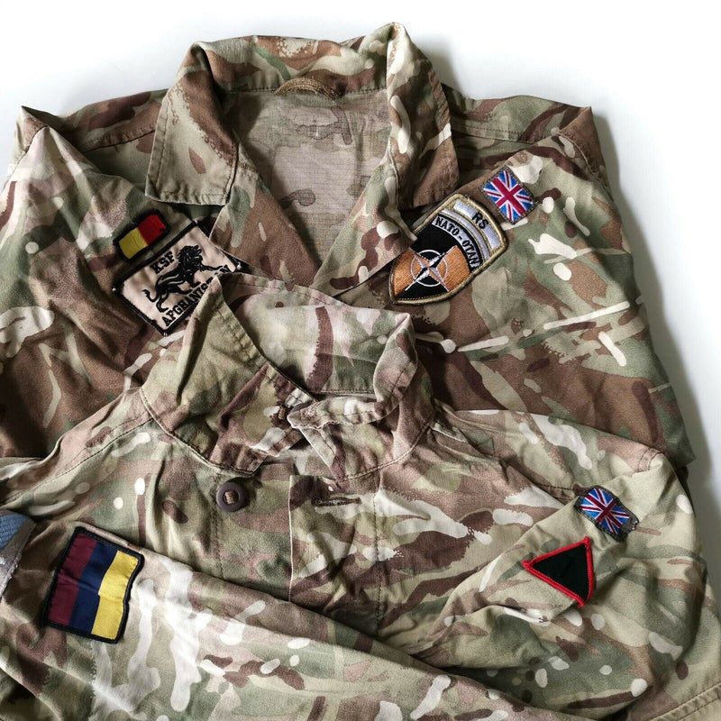 Äkta brittiska arméfrågor Combat MTP Field Jacket Multicam Military Shirt