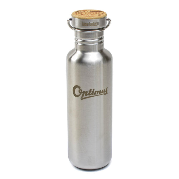 Klean Kanteen Optimus rostfritt stål vattenflaska 800 ml vandring hydrationskolv