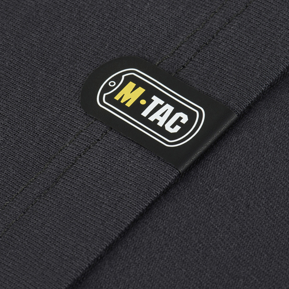 M-TAC 93/7 Summer T-Shirt Lätt stretchig bomull med kort ärm mörkgrå