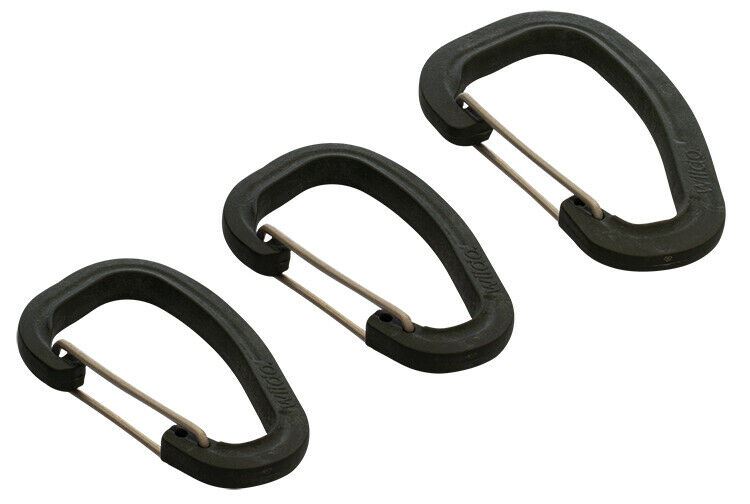 Äkta Wildo -tillbehör Carabiner Set Od 3st Lightweight Robust Clips