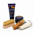 Saphir Box Large Shoe Care Kit Smooth Läder Polish Borste Duk Set
