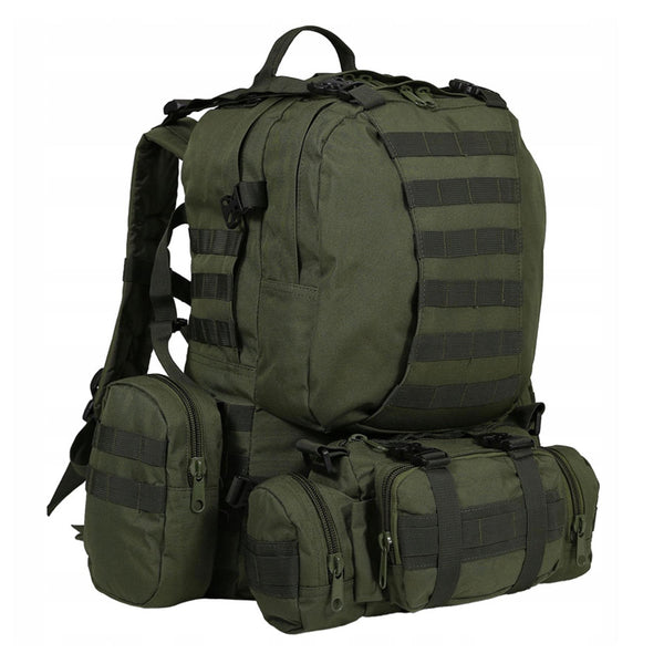 Mil-Tec Defense Assembly Pack Tactical Rackpack Löstagbar ryggsäcksäck