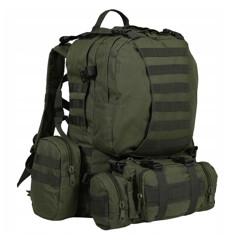 Mil-Tec Defense Assembly Pack Tactical Rackpack Löstagbar ryggsäcksäck