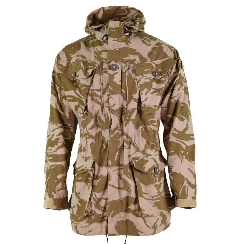 Äkta brittiska arméparka dpm öken camo smock vindtät jacka militär fråga