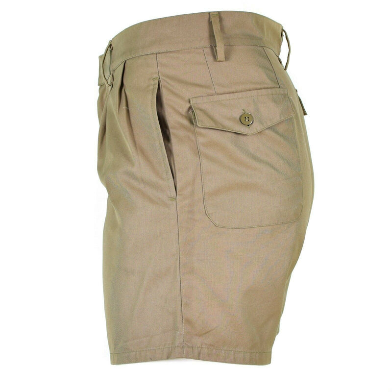 Äkta italienska arméshorts Khaki Chino Military Combat Field Bermuda BDU