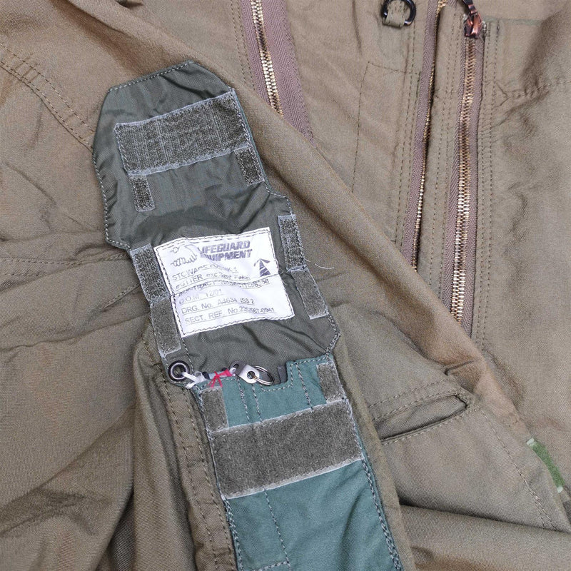 Äkta brittiska Royal Air Forces Coverall RAF -utgåva Jumpsuit Militäröverskott