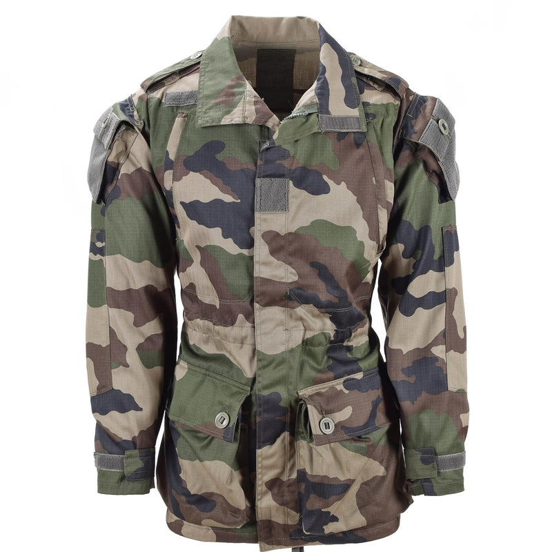 Äkta French Army Parka Feline T4 Combat Jacket CCE Camo Tropical Weather New