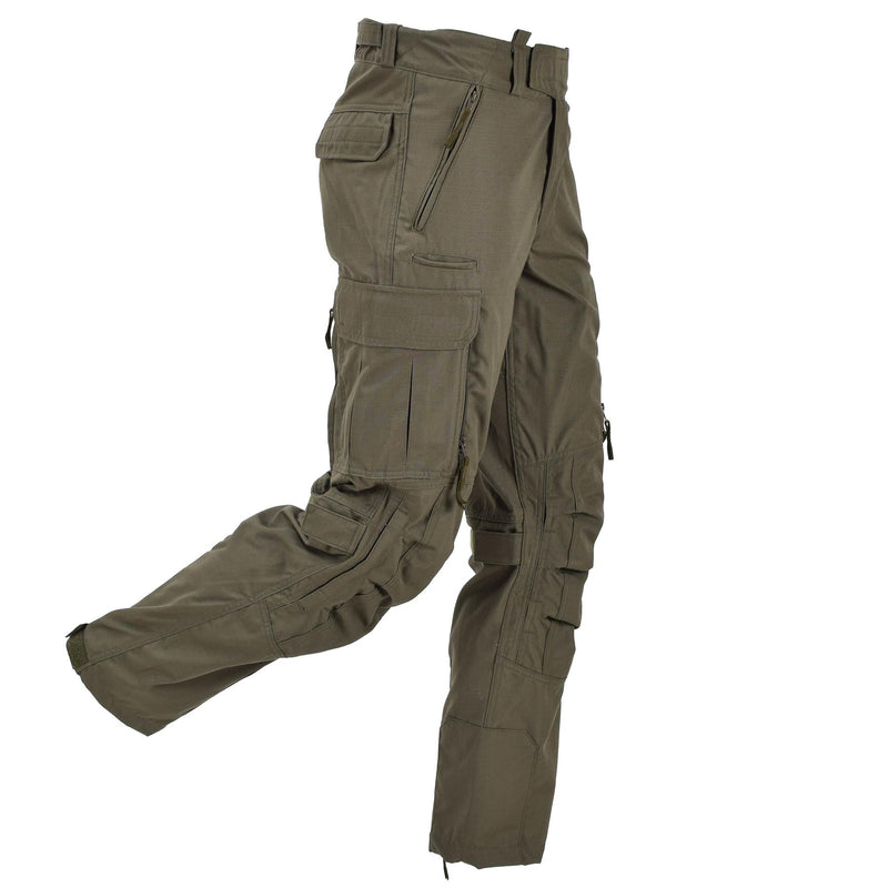 Leo Kohler Military Sniper Combat Tactical Pants Olive Field Trousers Rip-Stop
